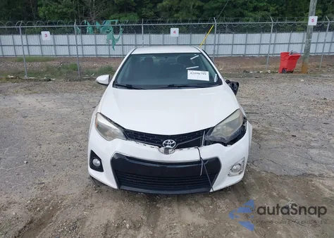 2016 Toyota Corolla S Plus из США, поврежденный, VIN 2T1BURHE0GC603645